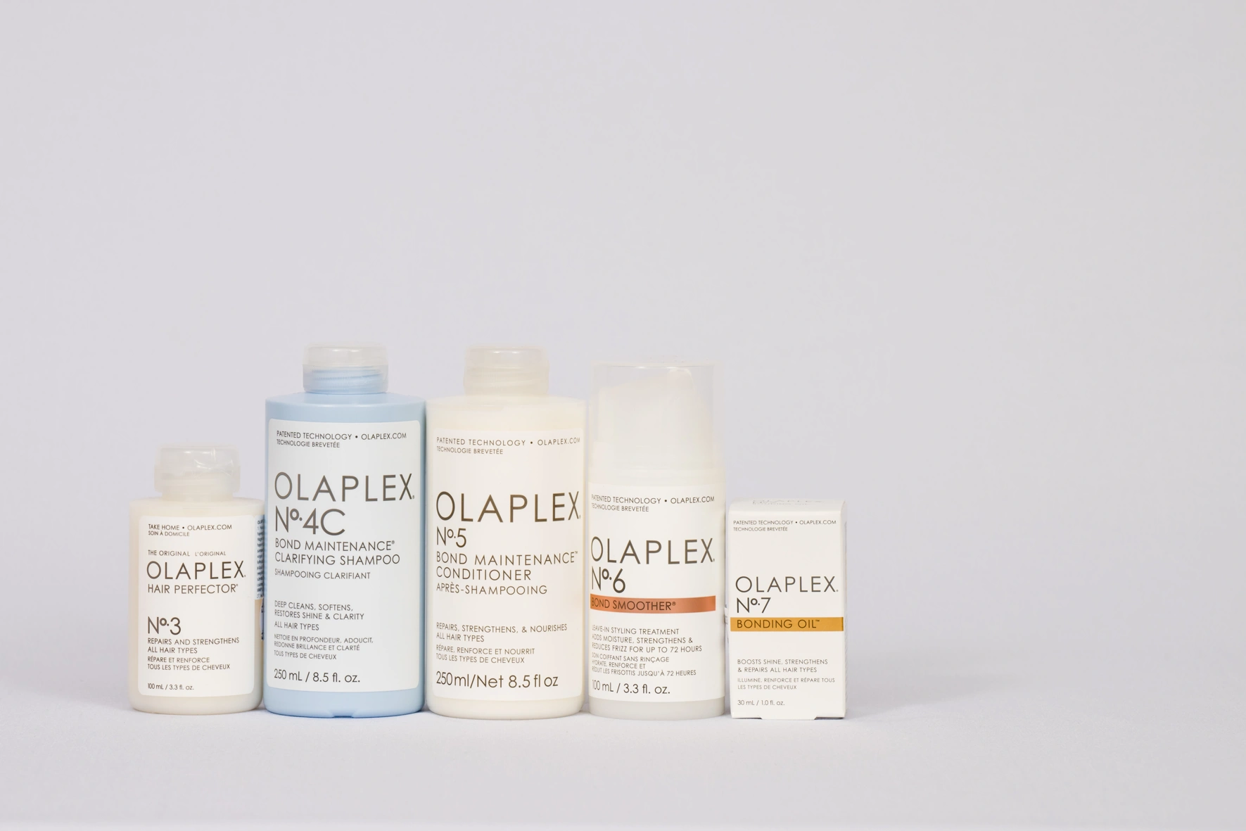 Mélytisztító Olaplex Csomag (Csomag tartalma: Olaplex 3, 4C, 5, 6, 7) főképe